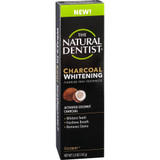 The Natural Dentist Charcoal Whitening Fluoride-Free Toothpaste Cocomint - 5 oz