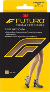 Futuro Medical Compression Firm Pantyhose Nude Plus 71031 - 1 pr
