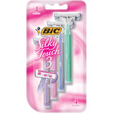 Bic Silky Touch 3 Shavers - 4 ct