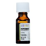 Aura Cacia Pure Essential Oil Peppermint - 0.5 Fl Oz