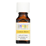 Aura Cacia Precious Essentials - Lemon Balm - .5 Oz