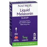 Natrol Liquid Melatonin Raspberry Natural Flavor - 2 oz