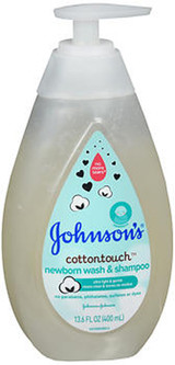 Johnson's Cottontouch Newborn Wash & Shampoo - 13.5 oz
