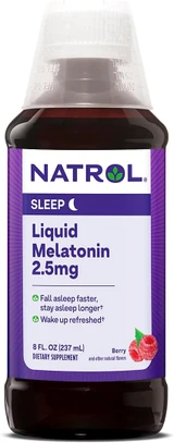 Natrol Melatonin 2.5 mg Liquid - 8 oz