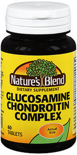 Nature's Blend Glucosamine Chondroitin Complex Tablets - 60 ct