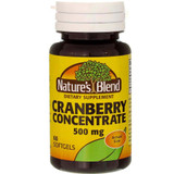 Nature's Blend Cranberry Concentrate 500 mg Soft Gels - 60 ct