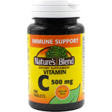 Nature's Blend Vitamin C 500 mg -100 Tablets
