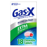 Gas-X Extra Strength Cherry Creme Tablet - 18 ct