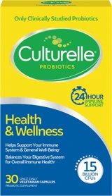 Culturelle Health & Wellness Probiotic Capsules - 30 caplets