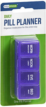 Ezy Dose Four-a-Day Classic Pill Reminder 67016  - 1 ea.