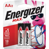Energizer MAX Alkaline Batteries AA - 2pk