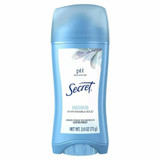 Secret Antiperspirant Deodorant Invisible Solid Unscented - 2.6 oz