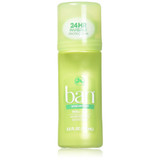 Ban Antiperspirant Deodorant Roll-On, Unscented - 3.5 oz