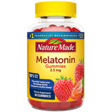Nature Made Melatonin Adult Gummies Strawberry - 80 ct