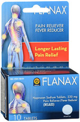 Flanax Pain Reliever/Fever Reducer Tablets - 10 ct