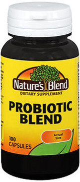 Nature's Blend Probiotic Blend Capsules - 100 ct