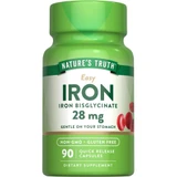 Nature's Truth Easy Iron 28mg Quick Release Capsules - 90 ct