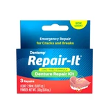 D.O.C. Dentemp Repair-It Denture Repair Kit - 3 Repairs