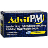Advil PM Caplets - 120 ct