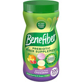 Benefiber Prebiotic Fiber Supplement Chewables Assorted Fruit Flavors - 100 ct