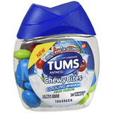 TUMS Ultra Strength 1000 Chewy Bites Cooling Sensation Fruit Fusion - 28 each
