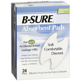 B-Sure Absorbent Pads - 24 ct