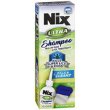 Nix Ultra Shampoo Lice Treatment Kills Super Lice & Eggs Lice Comb - 4 oz