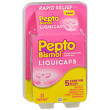 Pepto Diarrhea Antidiarrheal Liquicaps - 24 ct