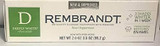 Rembrandt Deeply White + Peroxide Fluoride Toothpaste Peppermint- 2.6 oz