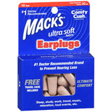 Mack's Ultra Soft Foam Earplugs - 10 Pair