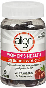 Align Women's Health Prebiotic+Probiotic Dietary Supplement Gummies - 50 ct