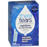 TheraTears Nighttime Dry Eye Therapy Lubricant Eye Gel - 28, 0.57 oz Single-Use Vials