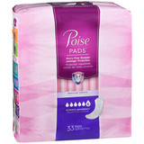 Poise Pads Ultimate Absorbency Regular Length - 4 packs of 33
