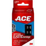 Ace Elastic Bandage, Black, 3 Inch - 1 ea