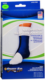 Sport Aid Neoprene Slip-On Ankle Support Large