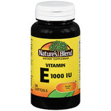 Nature's Blend Vitamin E 1000 IU Softgels - 50 ct