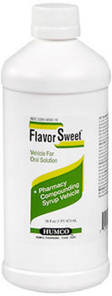 Humco Flavor Sweet Syrup Vehicle, 16 oz
