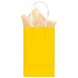 Kraft Bag-Small-Yellow Sunshine - 1 ct