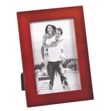 Dark Walnut Linear Wood Frame 4x6"