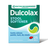 Dulcolax Stool Softener Liquid Gels - 25 ct