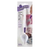 Wilton 1904-1020 Candy Melt Drizzling Scoop, White