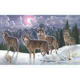 Royal & Langnickel Paint by Number Adult Activity Kit - Wolves