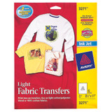 Avery (3271) DIY Light T-Shirt Transfer Paper 6 sheets 8 1/2 x 11.6"