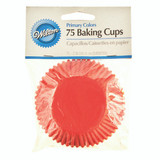 Wilton 415-987 Assorted Primary Colors - 75ct Baking Cups