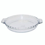 Anchor Hocking Glass Pie Plate, Clear. 9.5 x 1.5"