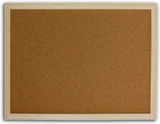 Wood Framed Cork Board 18x24x1"