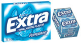 Extra Pepperminnt Sugar Free Gum 15 Count (Pack of 10)