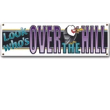 Jumbo Sign Banner Over the Hill - 1 ct
