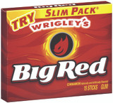 Wrigley Big Red Cinnamon Stick Gum, 10 Fifteen stick Packs (150 Sticks Total)