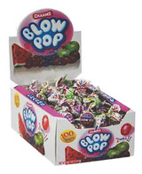 Blow Pops Assorted Flavored Pops - 100 Count Box